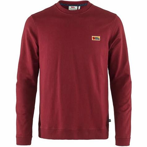 Fjällräven Vardag Sweater Red Singapore For Men (SG-539789)